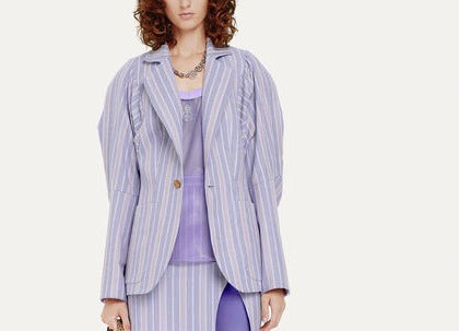 VIVIENNE WESTWOOD POURPOINT CLASSIC JACKET IN LILAC – Emporium Kalu