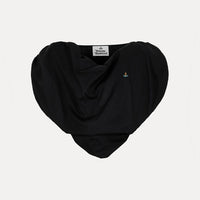VIVIENNE WESTWOOD HEART TOP IN BLACK
