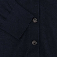 LISA YANG CIA FINE KNIT CARDIGAN IN NAVY