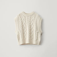 LISA YANG HAYLEY VEST IN CREAM