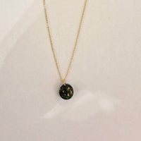 RESERVED BY RUTH THE HANNAH NECKLACE - GREEN