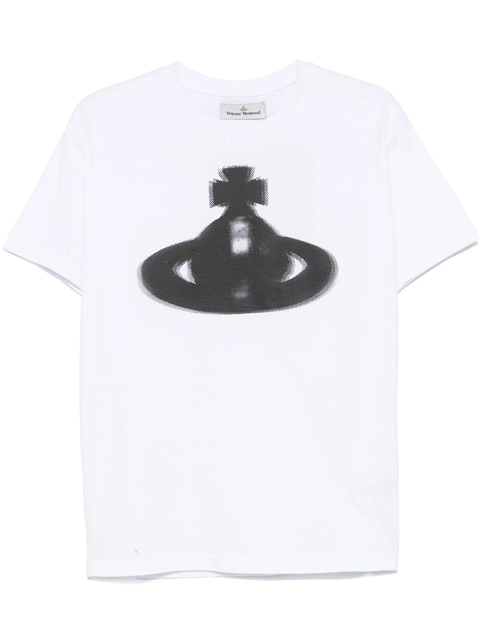 VIVIENNE WESTWOOD HALFTONE ORB CLASSIC T-SHIRT IN WHITE – Emporium