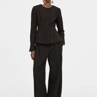 MKDT ATELIER JULIENNE JACKET IN DARK BROWN