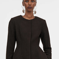 MKDT ATELIER JULIENNE JACKET IN DARK BROWN