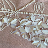 BERNADETTE SHAWL SHIRENE EMBROIDERED IN BLUSH PINK