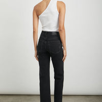 RAILS TOPANGA STRAIGHT JEANS IN TARMAC