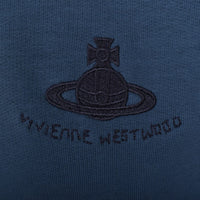 VIVIENNE WESTWOOD RAGLAN SWEATSHIRT IN DARK DENIM