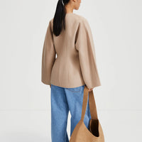 STYLEIN TIRLI SHORT JACKET IN HAZELNUT