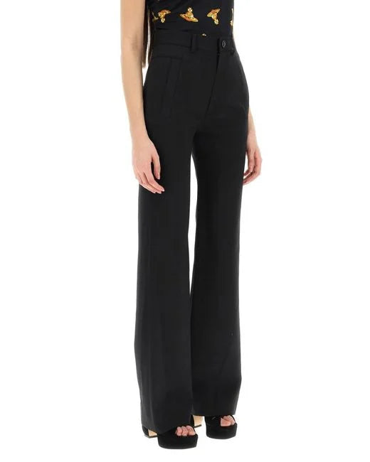 VIVIENNE WESTWOOD RAY TROUSERS IN BLACK – Emporium Kalu VIVIENNE WESTWOOD RAY TROUSERS IN BLACK – Emporium Kalu