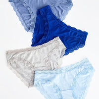 STRIPE & STARE BASIC BLUE KNICKER BOX