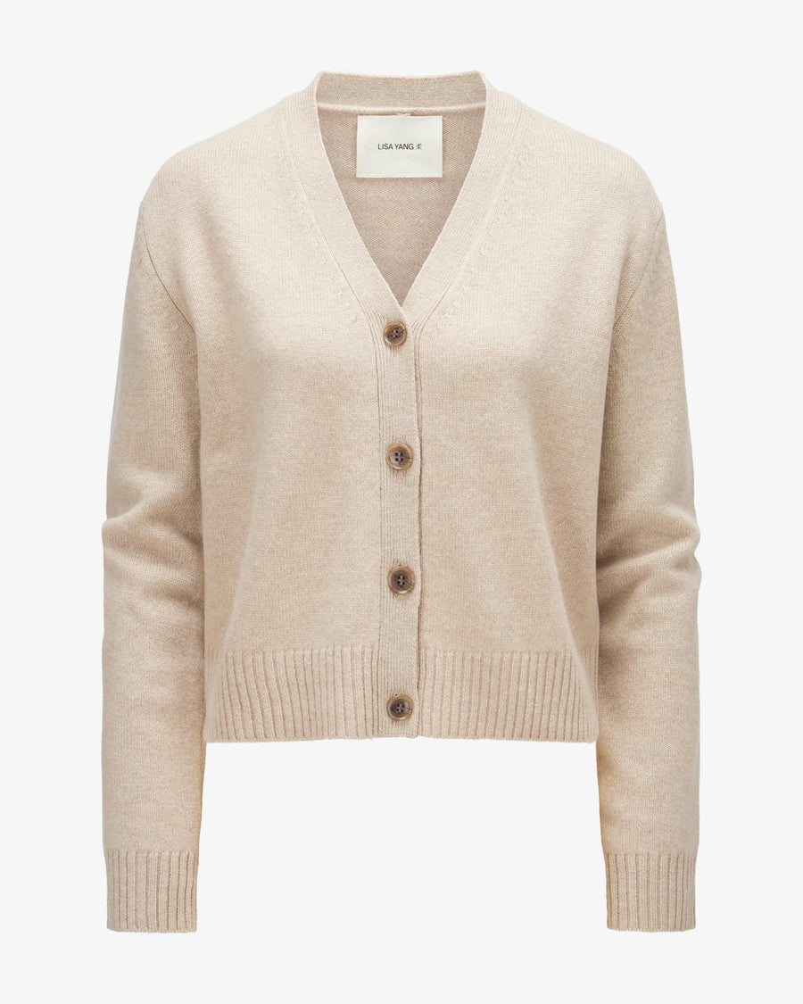 LISA YANG MARION CARDIGAN IN SAND