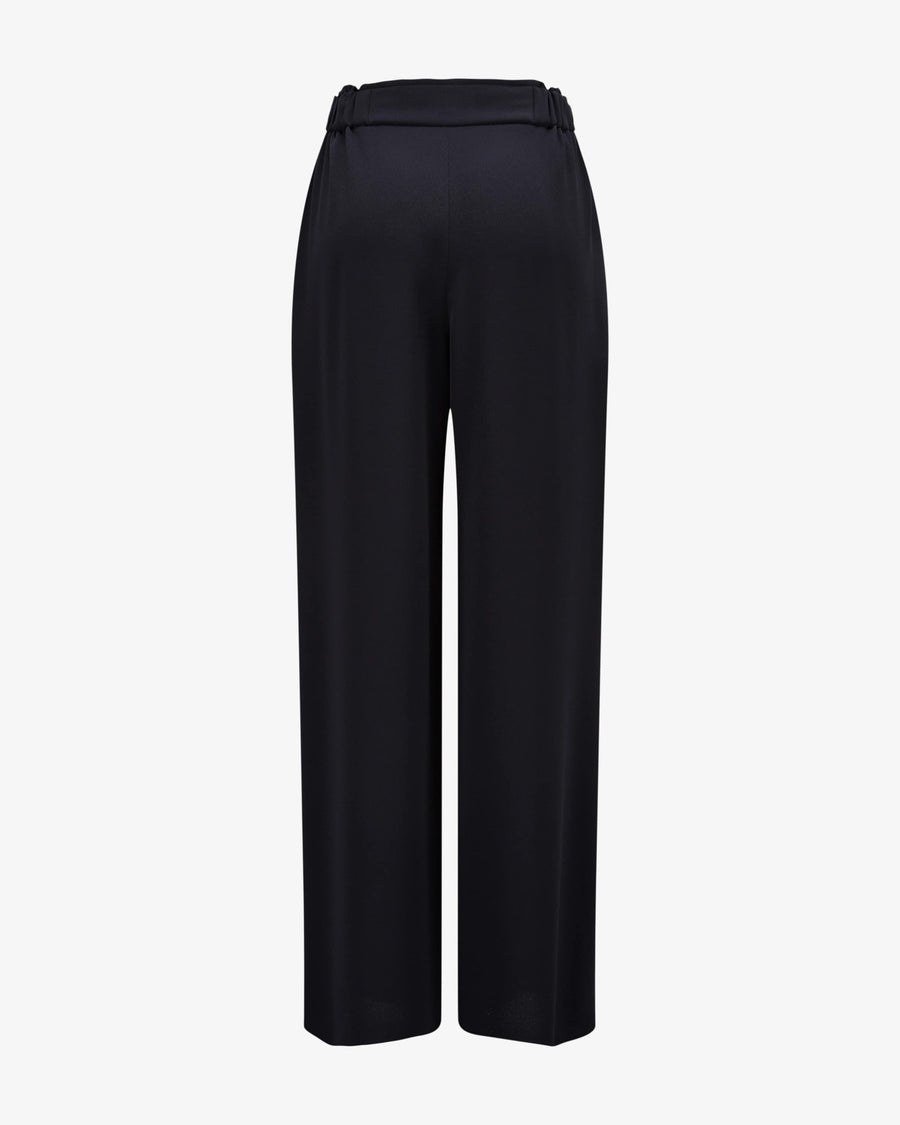 NATAN BLAKE HEAVY WIDE LEG TROUSERS IN BLACK