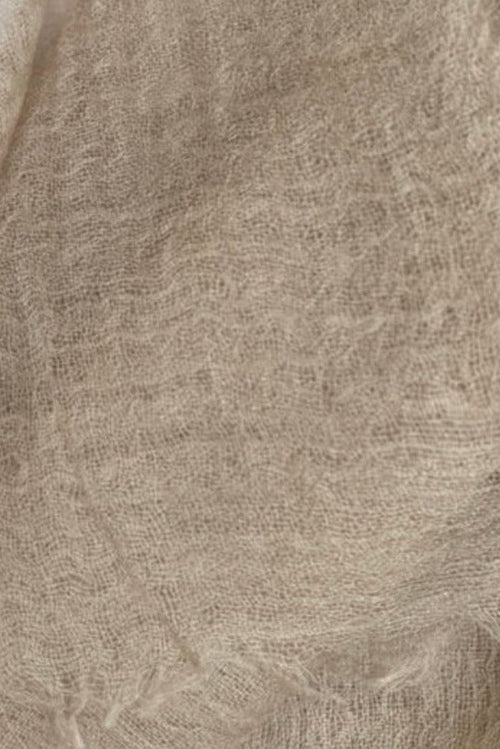 SIAN JACOBS MARMEE CASHMERE SCARF IN BARE