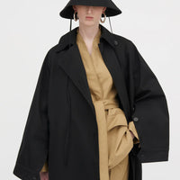 MKDT ATELIER CLARINA COAT IN BLACK