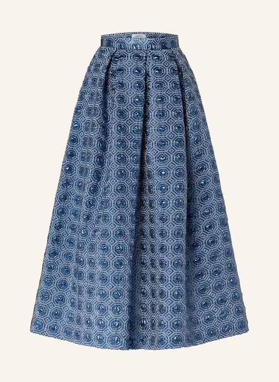 LUNATICA MILANO LONG SKIRT IN BLUE