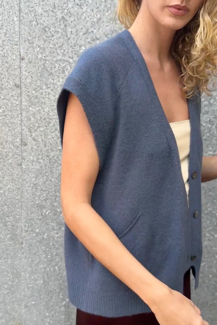 SIAN JACOBS DAISY IN INDIGO