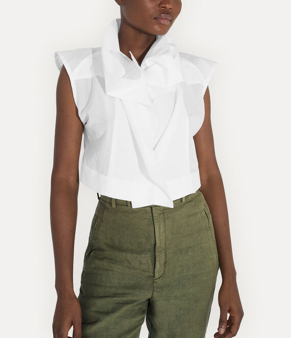 VIVIENNE WESTWOOD HONOR SHIRT IN WHITE