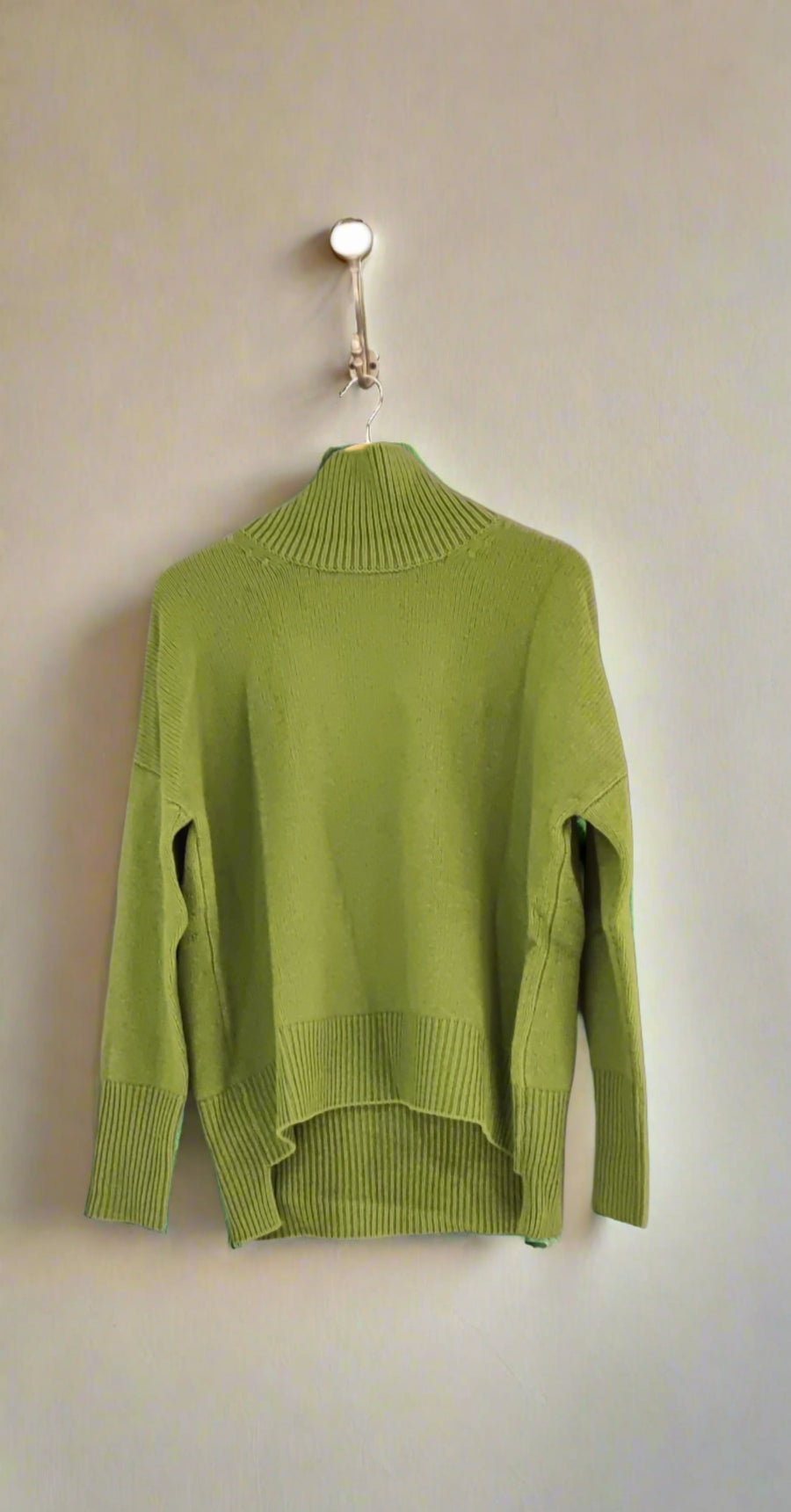 LISA YANG HEIDI SWEATER IN MATCHA