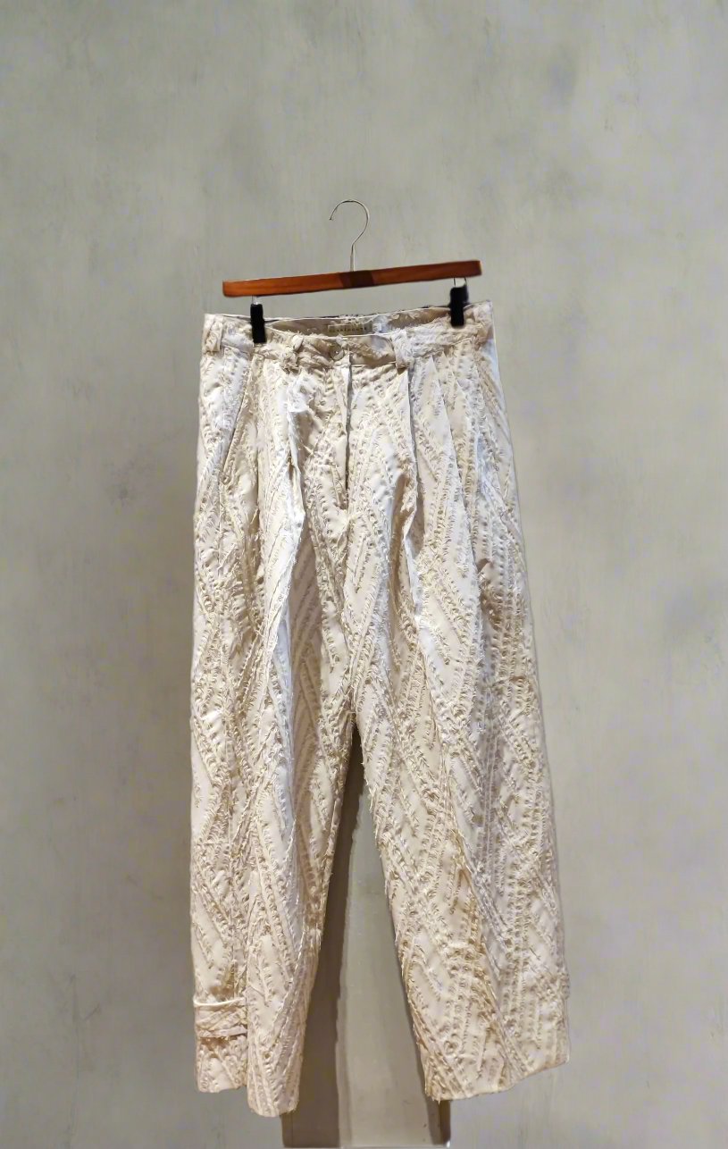 CLARAMONTE CARGO PANTS IN ECRU