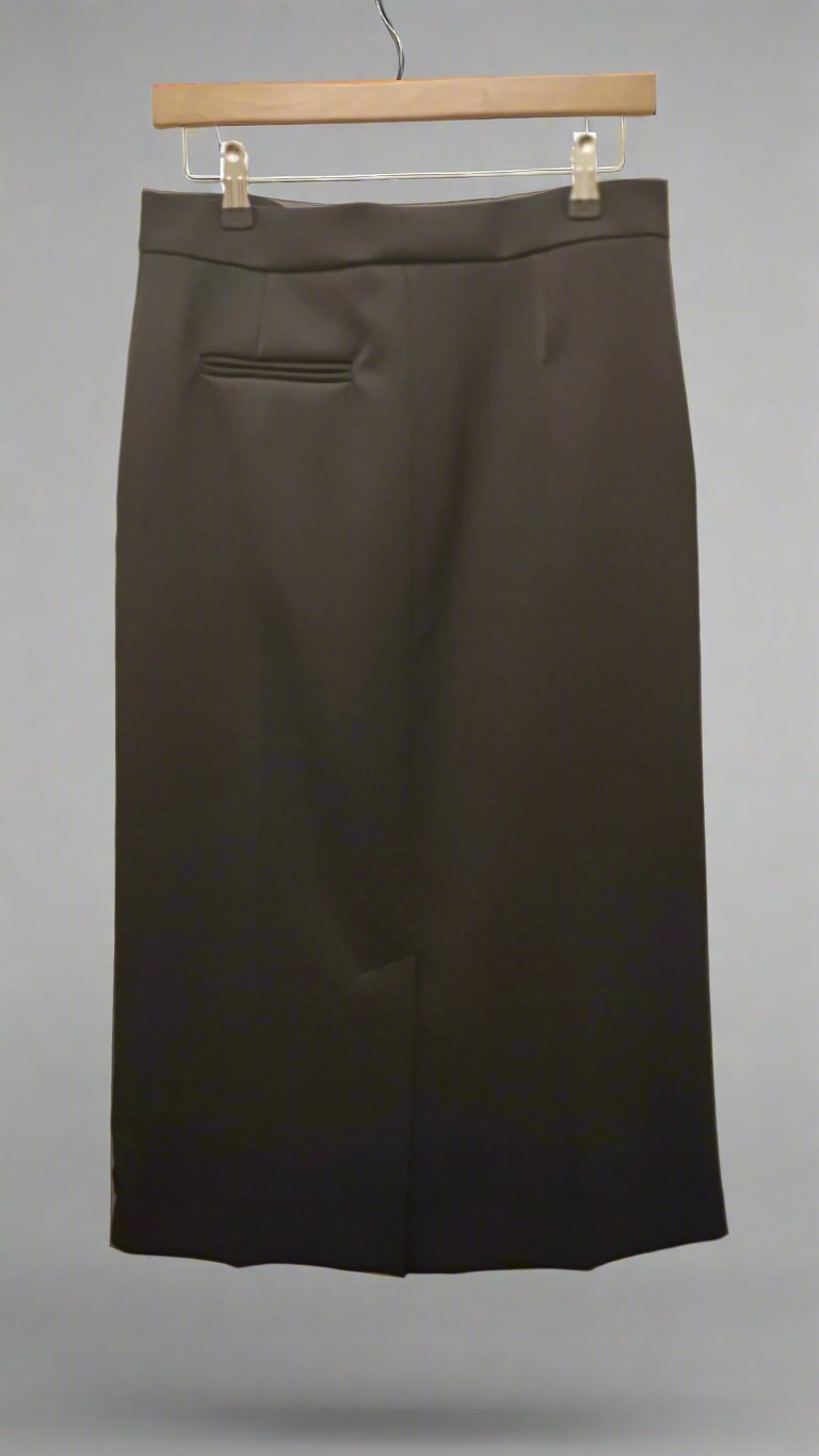 TER ET BANTINE LONG LINE SKIRT IN BLACK