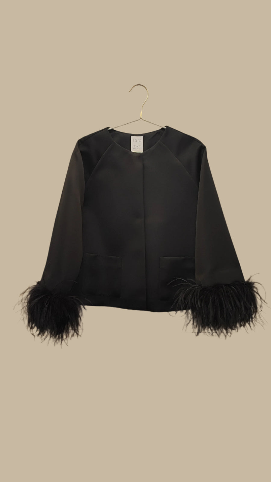 SARA ROKA KERELLA JACKET IN BLACK