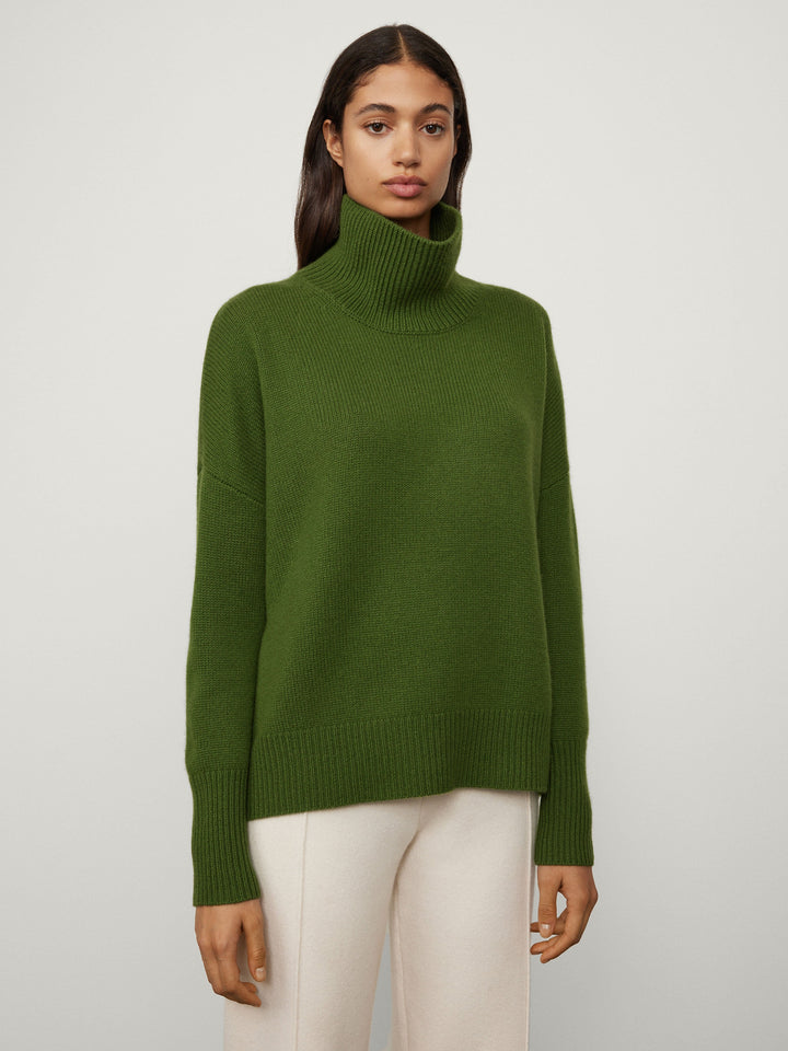 LISA YANG HEIDI SWEATER IN MATCHA