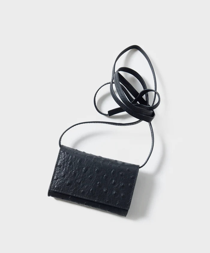 ROHE OSTRICH LEATHER BELT BAG