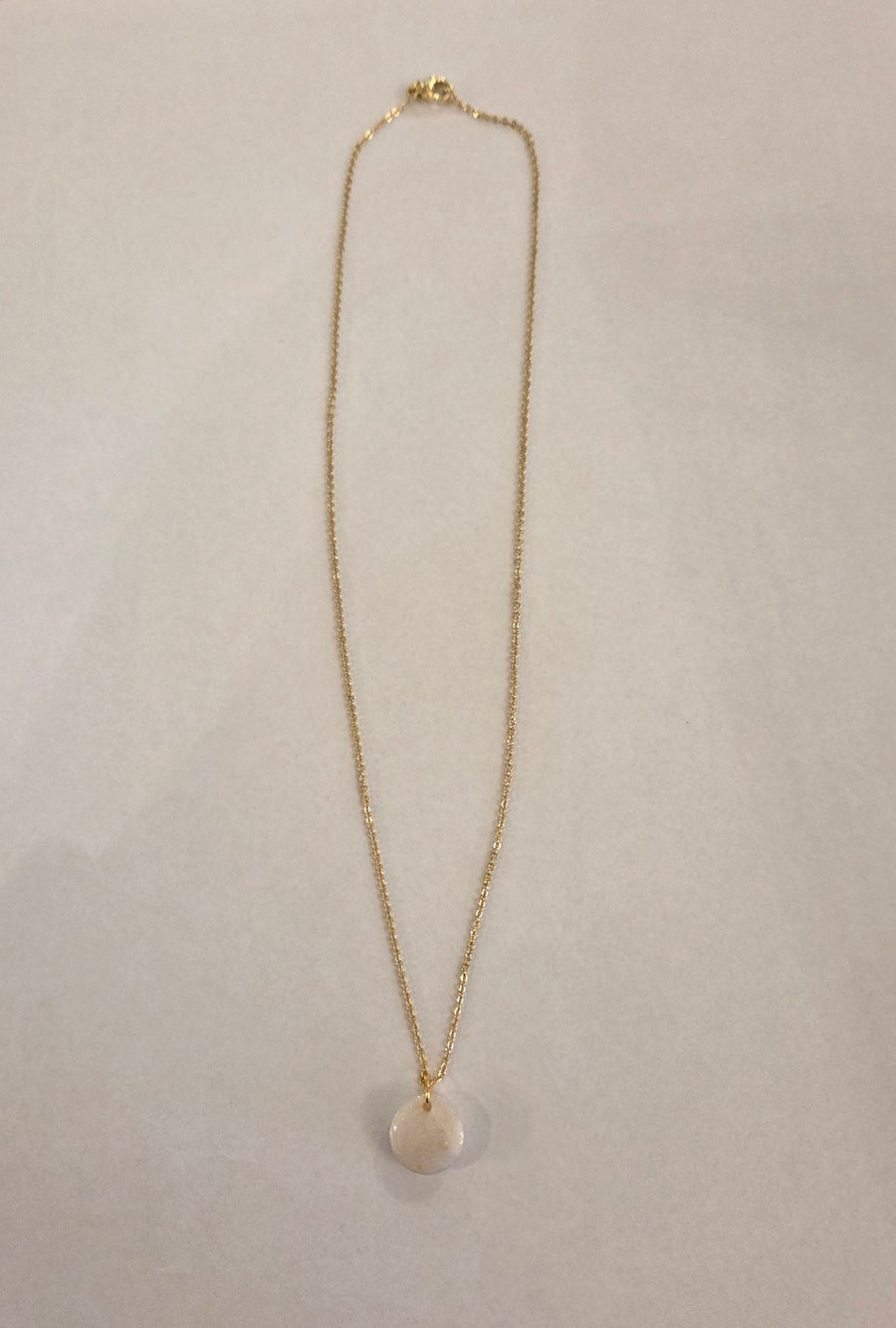 RESERVED BY RUTH THE HANNAH NECKLACE - WHITE