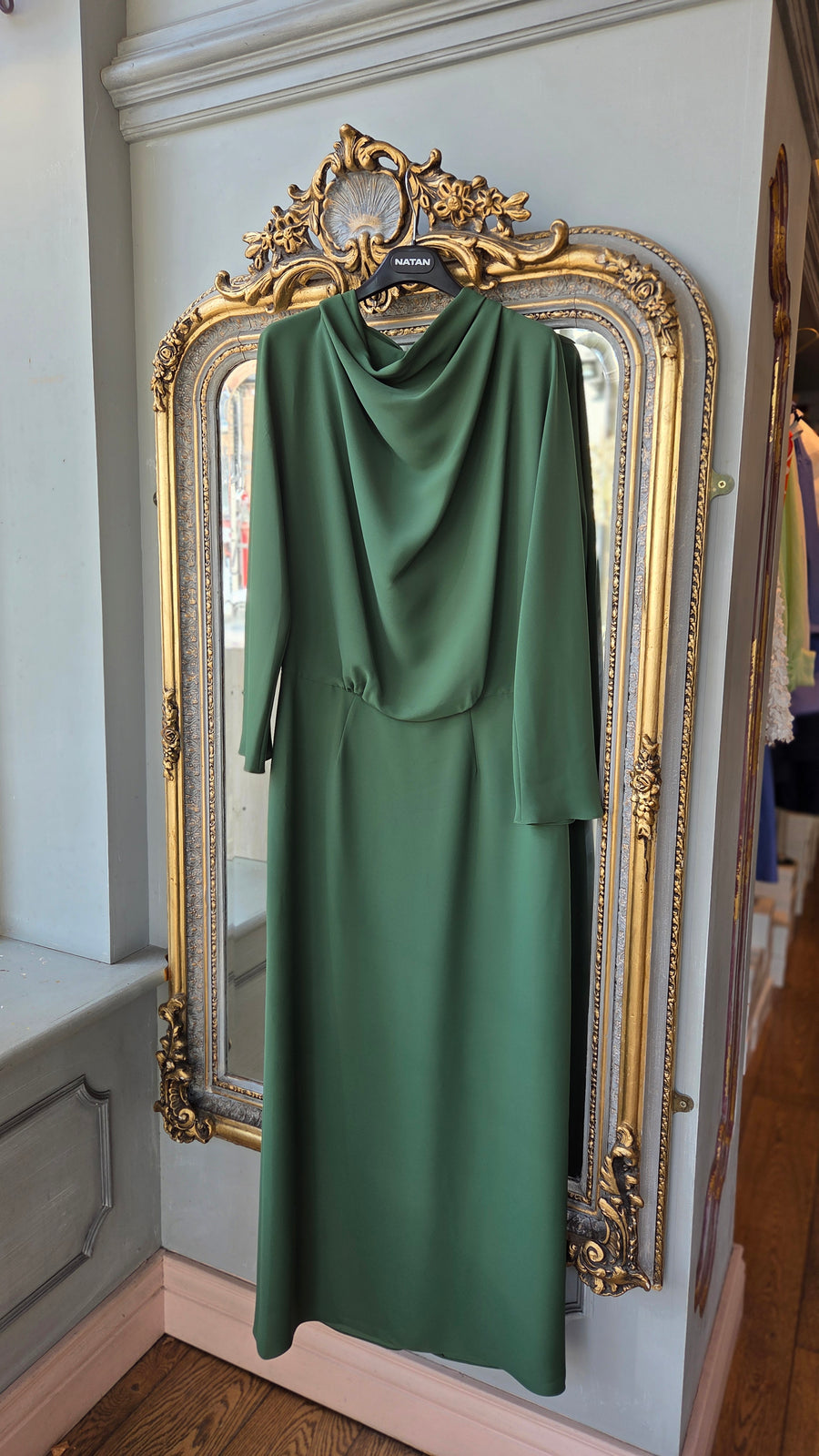 NATAN DORIA DRESS IN VERT (GREEN)