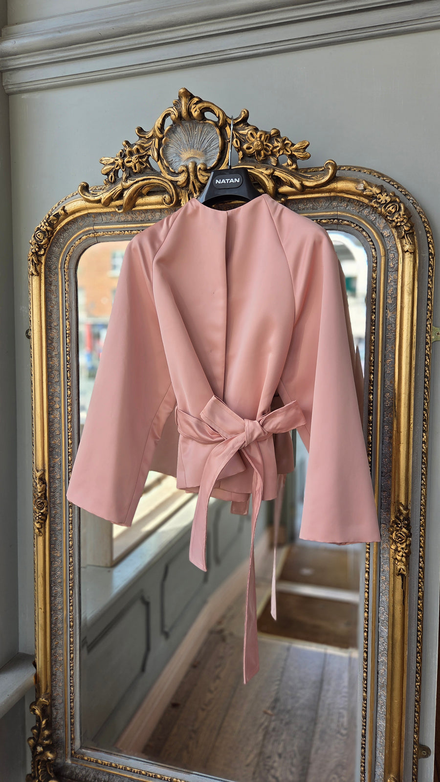 NATAN DELTA JACKET IN SALMON