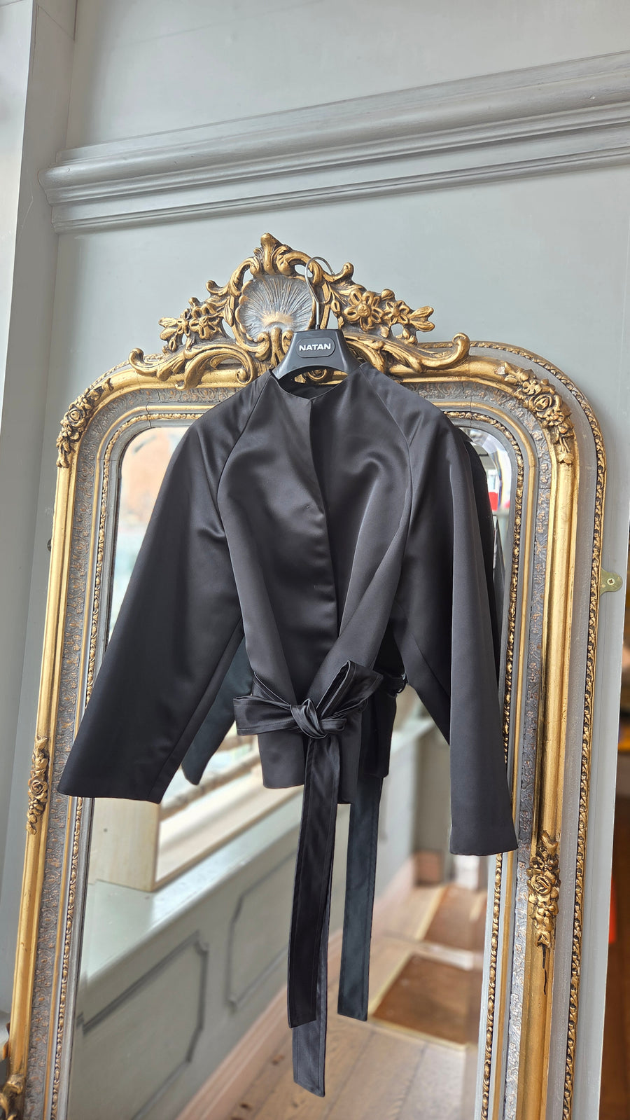 NATAN DELTA JACKET IN BLACK