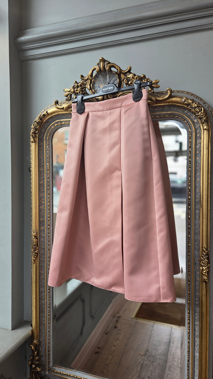 NATAN DASIRA SKIRT IN SALMON