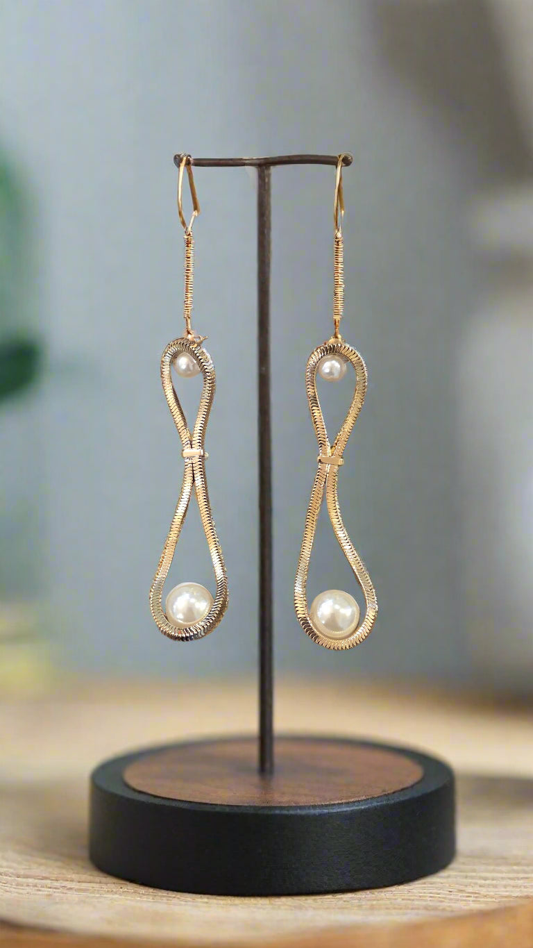 ROSANTICA AUREA EARRINGS IN GOLD