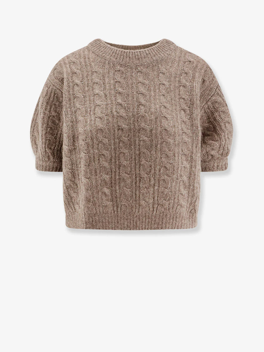 LISA YANG KENZIE SWEATER IN NOUGAT