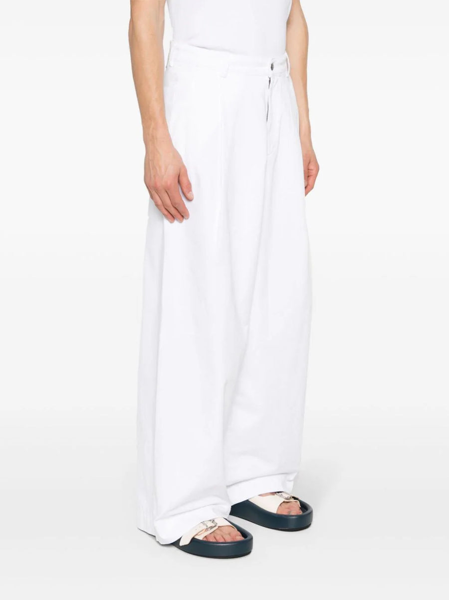 SOCIETE ANONYME ANDREW TROUSERS IN WHITE