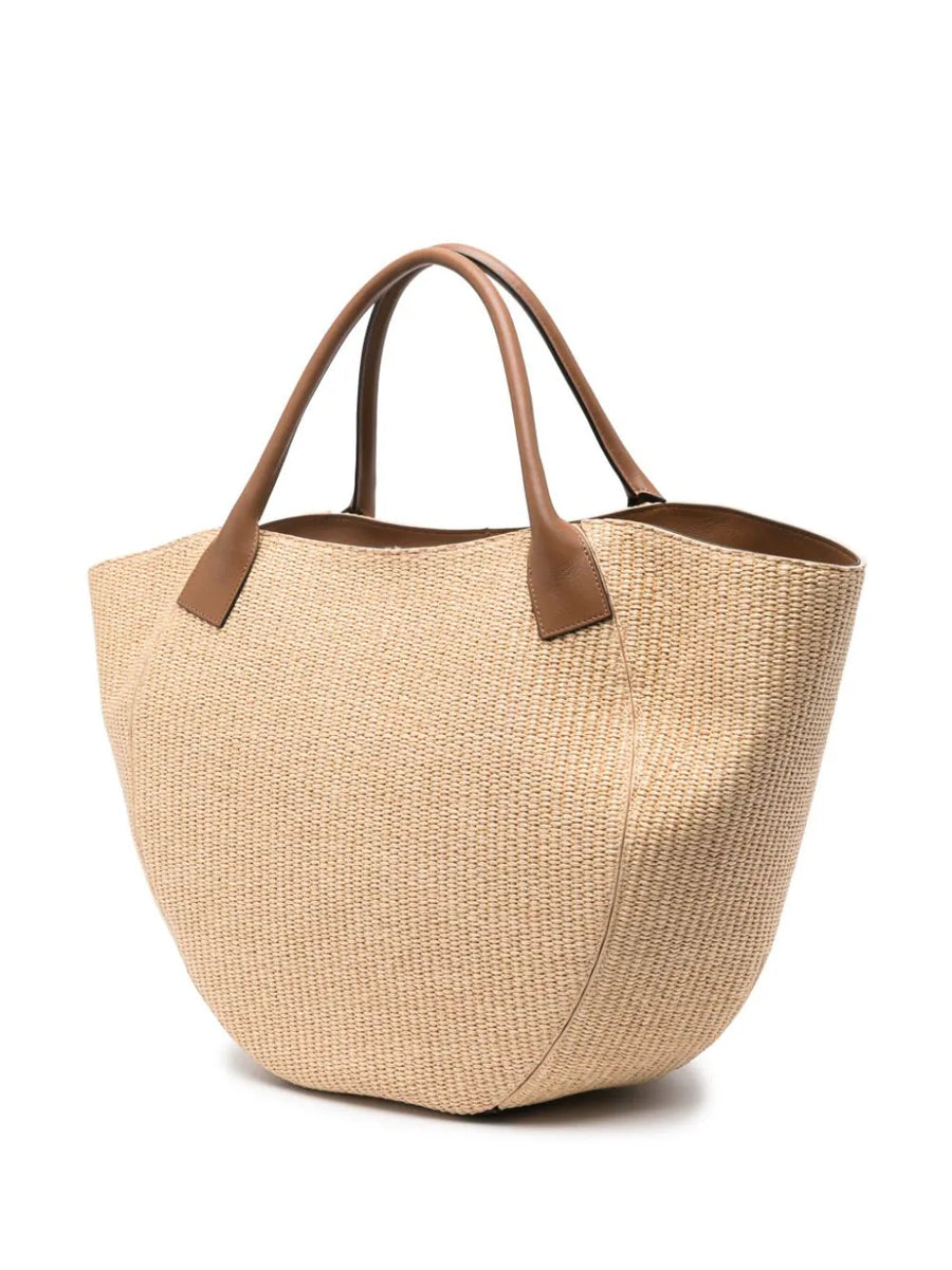 WANDLER MIA STRAW SHOPPER