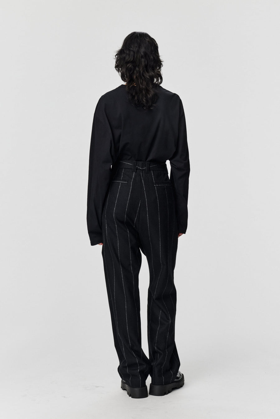 ADNYM GRAND TROUSERS IN WIDE STRIPE