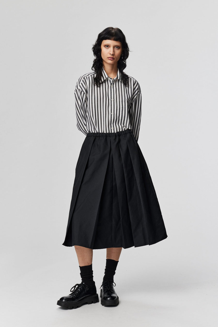 ADNYM COMO KILT IN OSAKA BLACK