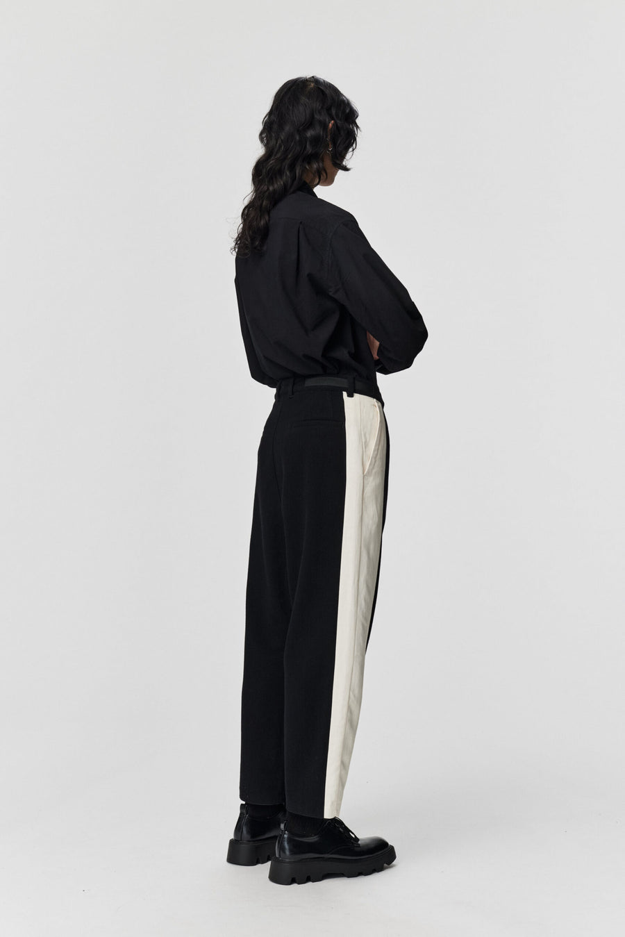 ADNYM OSOKO TROUSERS IN TWO TONE