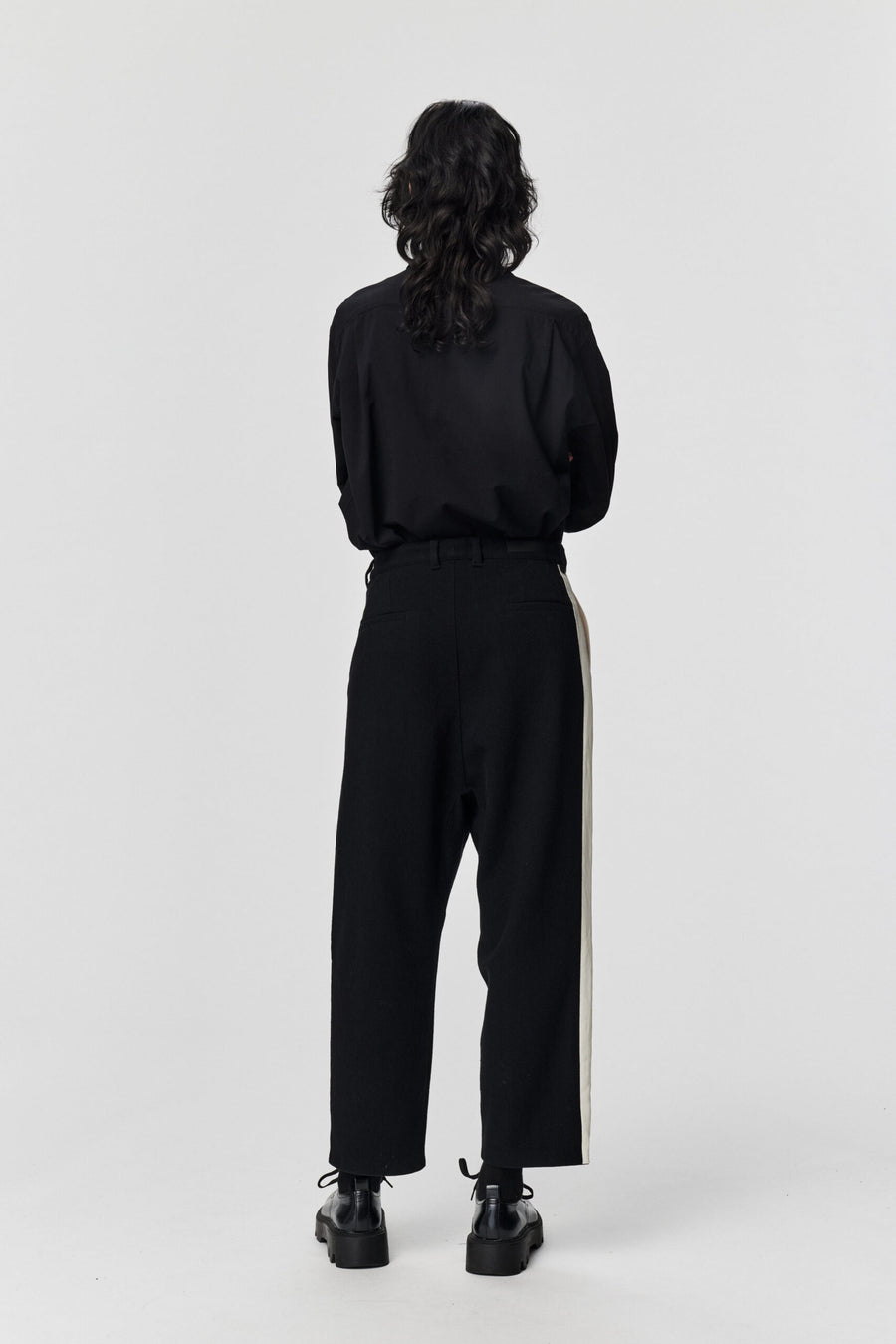 ADNYM OSOKO TROUSERS IN TWO TONE