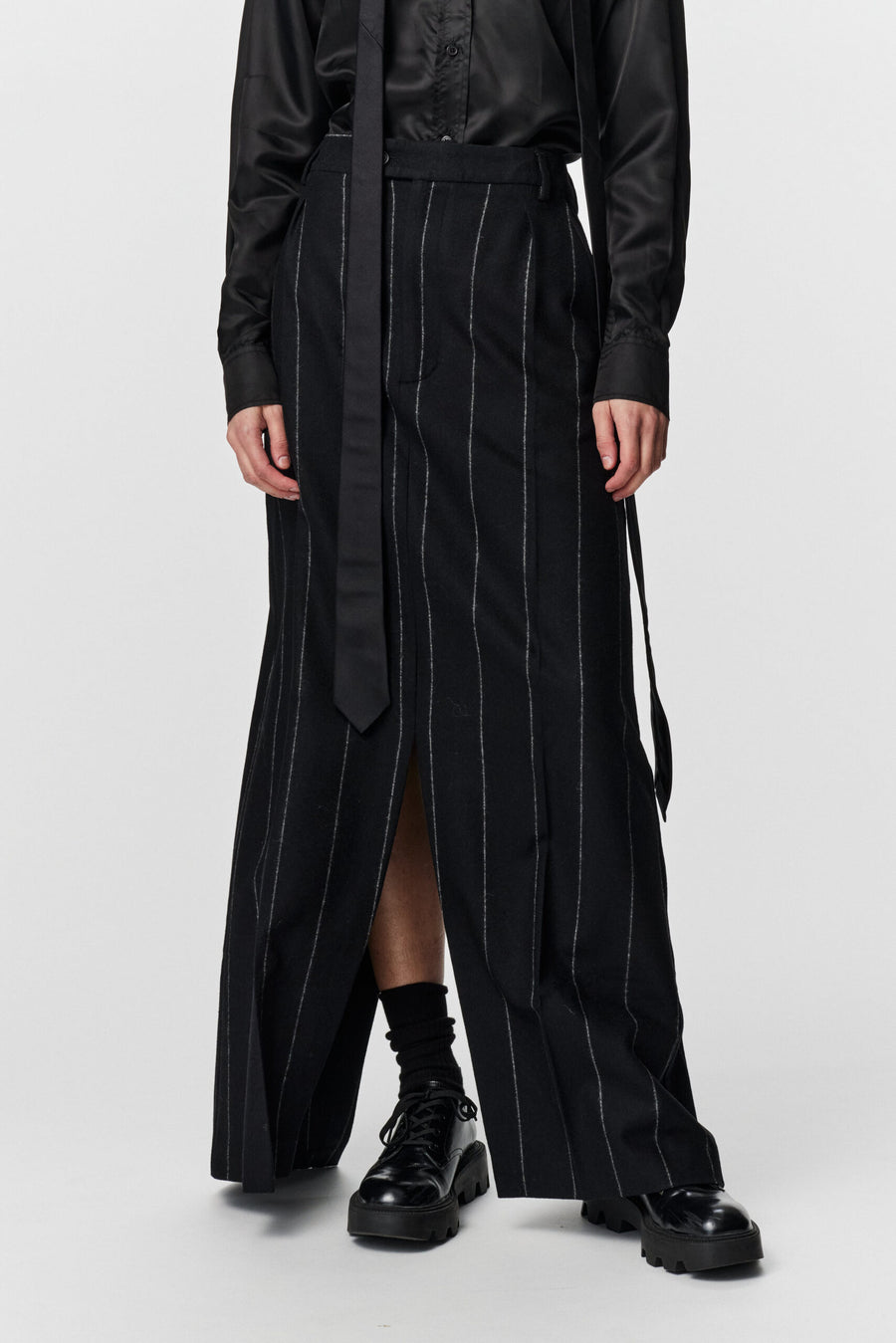 ADNYM OSOKO KILT IN WIDE STRIPE