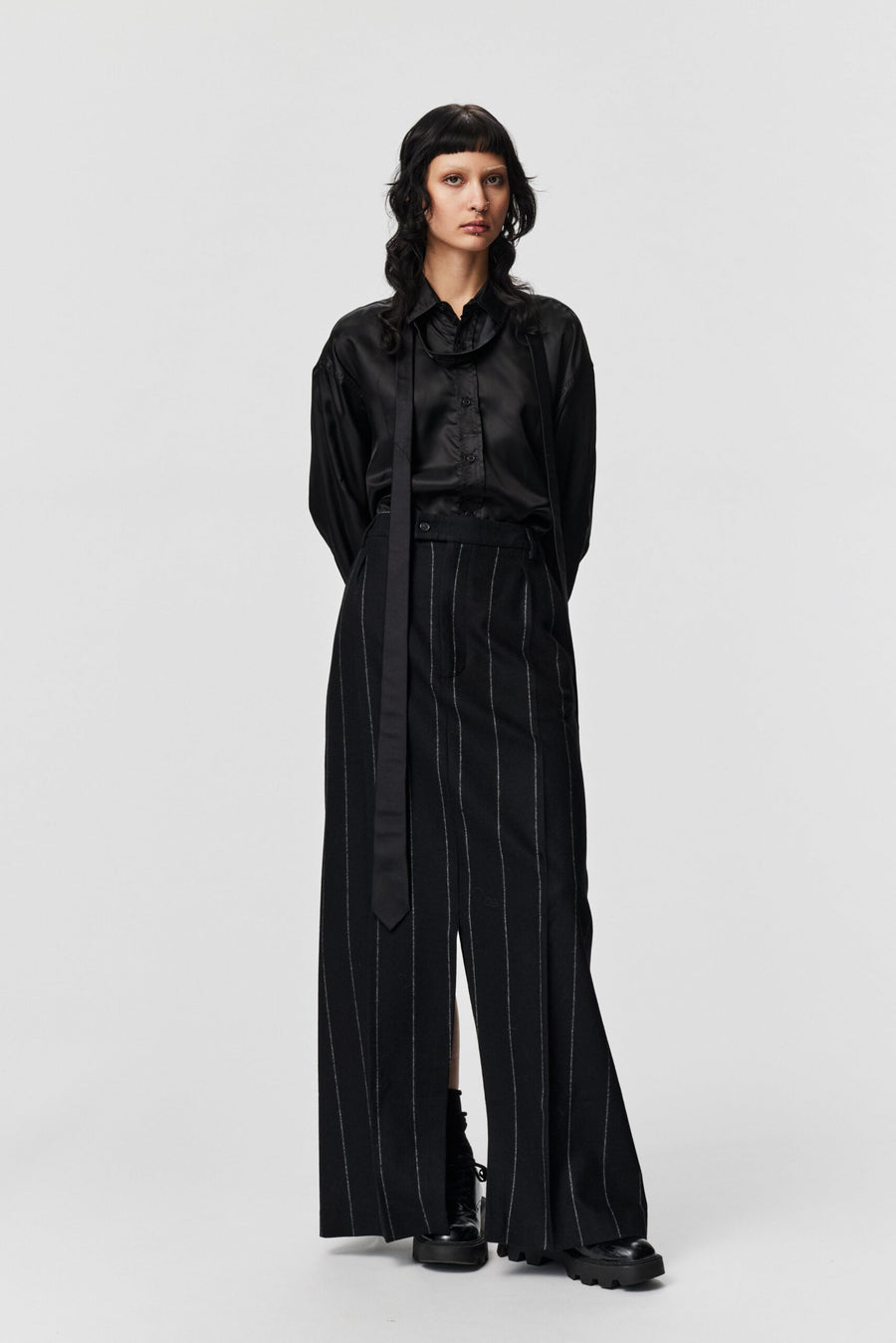 ADNYM OSOKO KILT IN WIDE STRIPE