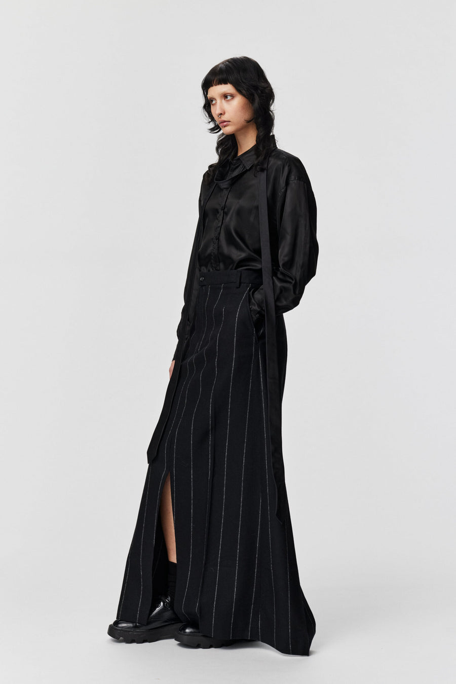 ADNYM OSOKO KILT IN WIDE STRIPE