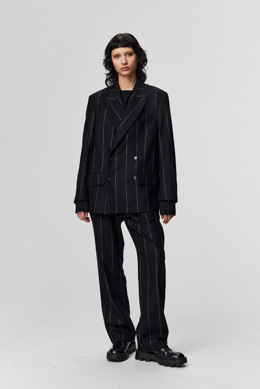 ADNYM RASH JACKET IN WIDE STRIPE