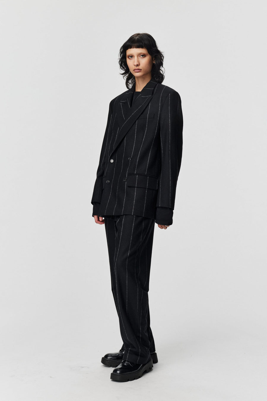 ADNYM RASH JACKET IN WIDE STRIPE