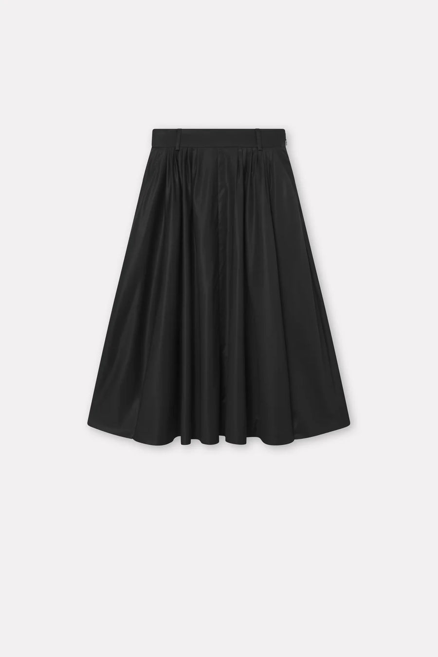MKDT ATELIER SKIRT WITH PLEATS IN BLACK