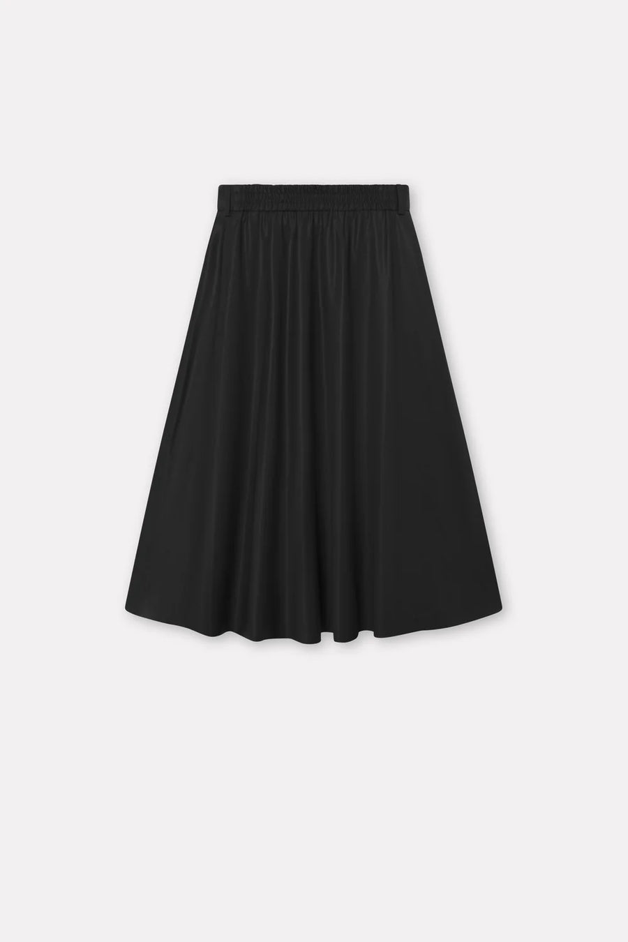 MKDT ATELIER SKIRT WITH PLEATS IN BLACK
