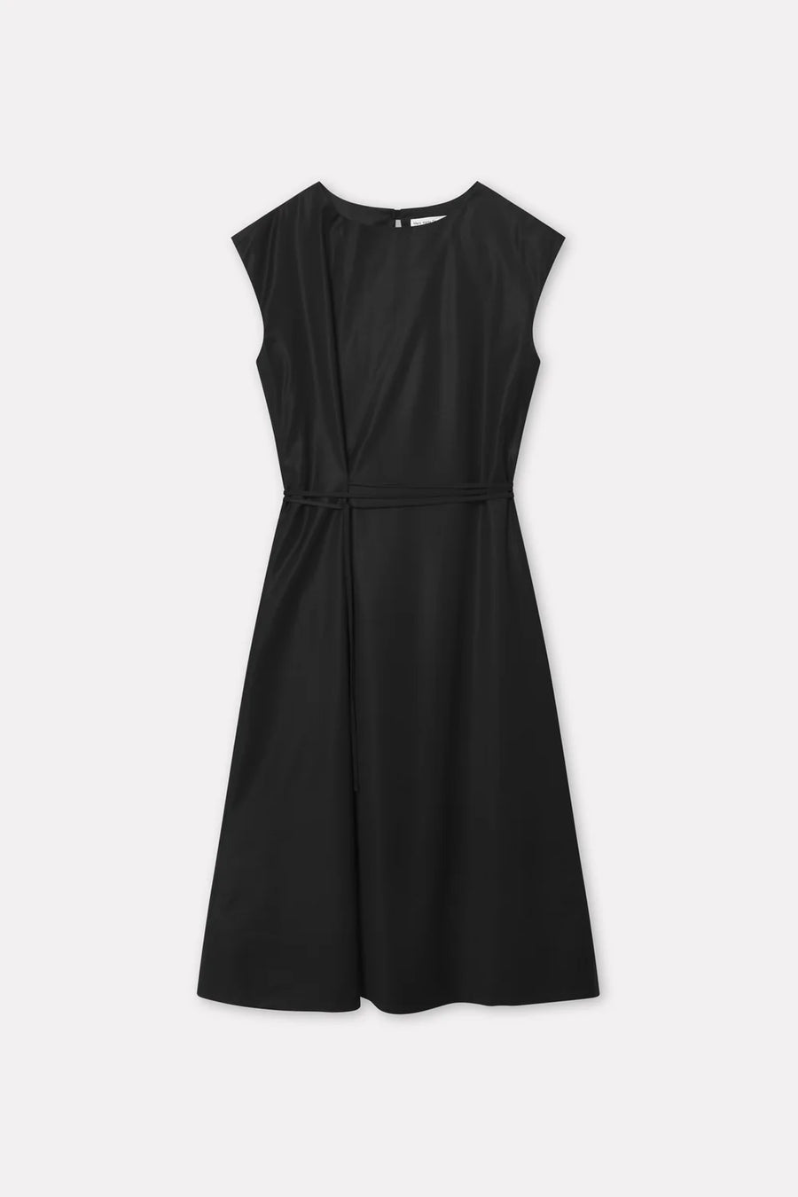 MKDT ATELIER DELPHIA LONG ASSYMETRIC DRESS IN BLACK