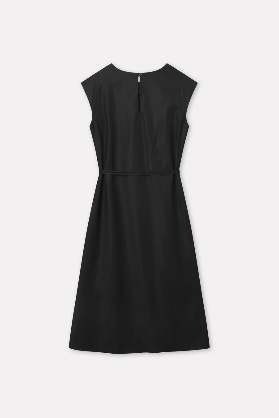 MKDT ATELIER DELPHIA LONG ASSYMETRIC DRESS IN BLACK