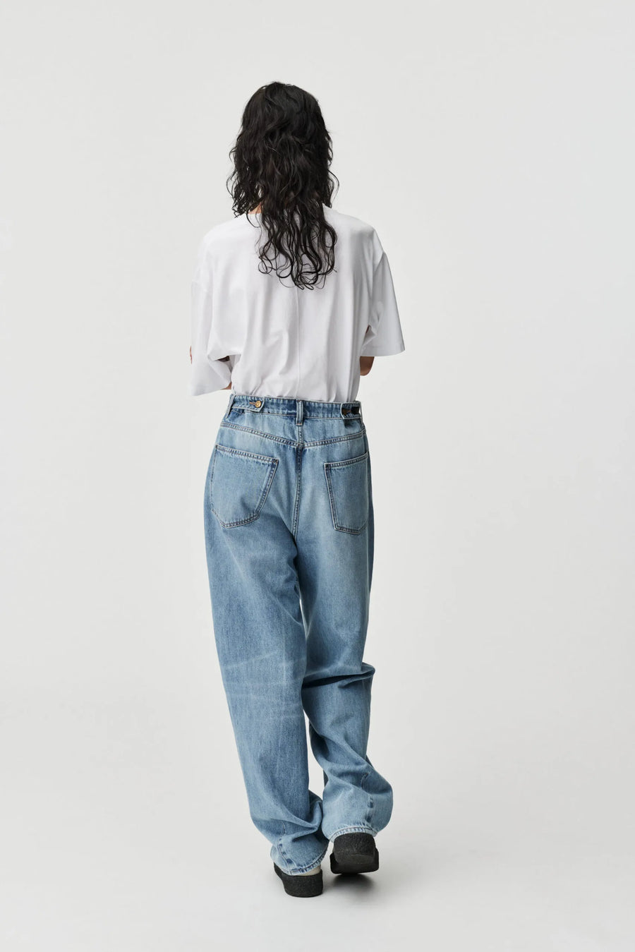 ADNYM HACK JEANS IN FLEA BLUE